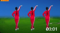 成都何莉莎广场舞《谁的人生都不容易》64步背面演示，学跳更轻松更方便