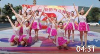 郴州冬菊广场舞【美丽中国】12人变形队练习