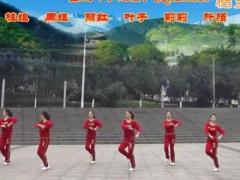 重庆叶子广场舞火火火起来 32步 正背面演示及分解动作教学 编舞叶子