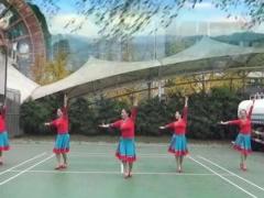 重庆叶子广场舞《卓玛的歌》背面演示及分解教学 编舞叶子