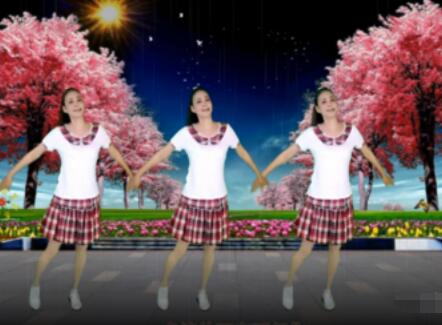 鄂州筱静广场舞《多情的雨夜更想你》动感健身舞32步 背面演示及分解教学
