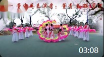 芳香丽人广场舞，吉祥中国年16人变队形