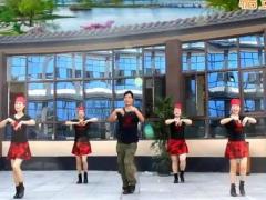 凤凰六哥广场舞藏族水兵舞溜溜的姑娘像朵花 正背面演示及分解教学 编舞六哥