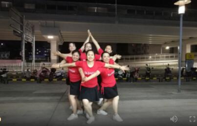 赣州康康广场舞《尕撒拉》网红最流行的舞曲 背面演示及分解教学