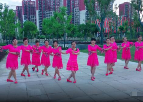 贵州小平平广场舞《红枣树》祝舞友国庆节快乐 背面演示及分解教学
