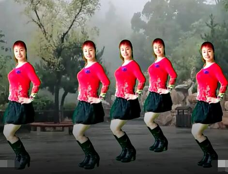 黄秋萍广场舞《一个家一个妈》网红新跳32步 背面演示及分解教学