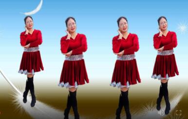 黄市姐妹花广场舞《你是我永远的痛》抒情32步 背面演示及分解教学