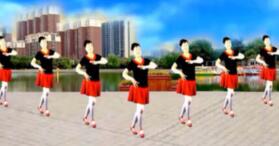 汇英香香广场舞《红山果》背面演示及分解教学 编舞汇英香香