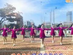开云广场舞城市姑娘 32步 正背面演示及分解动作教学 编舞开稳