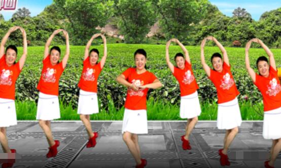 沅陵燕子广场舞《相伴一生》第三套快乐健身操 背面演示及分解教学