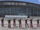 北京灵子广场舞印度舞曲哎 正背面演示及分解动作教学 编舞灵子