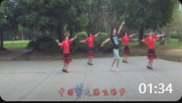 楠楠广场舞，歌曲《最炫中国梦》，果然很是强势！