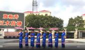 上海香何花广场舞《泛水荷塘》旗袍秀 演示和分解动作教学 编舞香何花