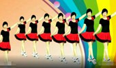 福建彩虹健身队广场舞《怎么爱都爱不够》32步 演示和分解动作教学