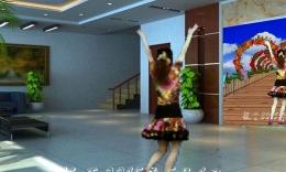 2015年5.1湖北黄石千丝万柔广场舞《自在美》演示制作王鸿