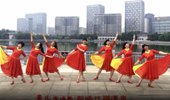 青儿广场舞《新时代福运来》正能量歌曲庆祖国70华诞 演示和分解动作教学