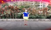 河源廖梅方广场舞《最美姑娘》健身操大赛第一期 演示和分解动作教学