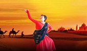 应子广场舞《骆驼歌》印度风情 演示和分解动作教学 编舞应子