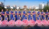天姿广场舞《在海一方》中国连云港旗袍艺术节专属节目 演示和分解动作教学