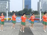 可爱玫瑰花广场舞红歌 阿佤人民唱新歌 含背面演示 刘英编舞