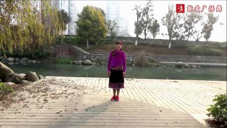 谢春燕广场舞《格桑姑娘》藏族风格 演示和分解动作教学 编舞谢春燕
