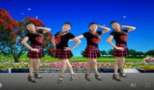 大塘白玫瑰广场舞《走天涯》入门8步舞 演示和分解动作教学 编舞白玫瑰