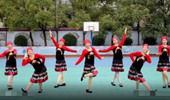 沅陵燕子广场舞《红玫瑰土家妹》民族舞 演示和分解动作教学 编舞燕子