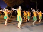 温州燕子广场舞 天上云歌 淡然女人编舞 正面演示 背面演示 分解教学
