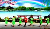 定州强哥广场舞《草原上美丽的姑娘》32步子舞 演示和分解动作教学