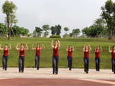 Li.Li健身操（原创） 你是女人 惠州市博罗县广场舞排舞协会 正面演示