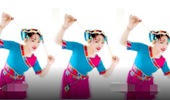 清舞广场舞《野起来》彝族民族舞蹈 演示和分解动作教学 编舞清舞