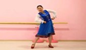 安徽绿茶飞舞广场舞《蒙古包》演示和分解动作教学 编舞绿茶