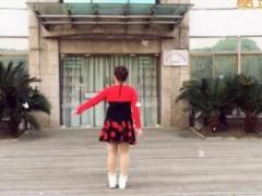 上海秋天广场舞《我在纳林湖等着你》附分解