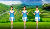 惠州石湾玲玲广场舞《黄土高坡》32步活力健身舞 演示和分解动作教学