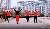 红霞广场舞《跟我一起跳起来》健身舞 演示和分解动作教学 编舞红霞