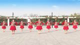 陕西华州小丫舞团东方一鸽广场舞 暖暖的幸福 表演