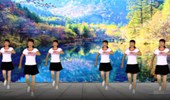 汕头燕子广场舞《九寨沟的春天》演示和分解动作教学 编舞燕子