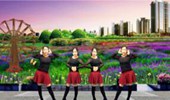 山上之光广场舞《美美哒》32步 演示和分解动作教学 编舞三红