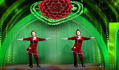 杭州依依广场舞《一起玩出好时光》16步舞 演示和分解动作教学 编舞依依