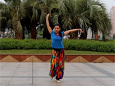杭州玫瑰广场舞 《梦在新疆》