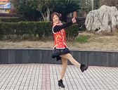 高安锦秀广场舞最新原创 棒棒哒 附分解教学及背面演示