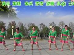 黄材国兵原创广场舞 团体版 泉水边的傣家姑娘 正背面分解演示