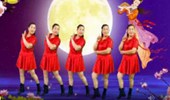 粉粉广场舞《月下情缘》网红摆胯舞 演示和分解动作教学 编舞粉粉