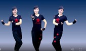 太湖一莲广场舞《想西藏》水兵舞 演示和分解动作教学 编舞一莲