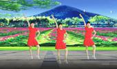 幸福的感觉广场舞《野花香》演示和分解动作教学 编舞幸福的感觉