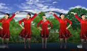 英红梅广场舞《甜甜甜》演示和分解动作教学 编舞英红梅