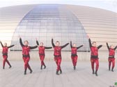 格格原创广场舞 最美中国 北京华丽飞歌广场舞 杨艺 格格编舞 正面演示 背面演示 分解教学