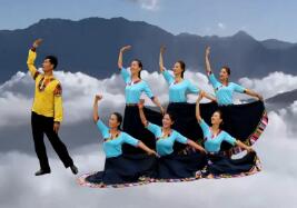 凤凰六哥广场舞《雪山姑娘》藏族舞 演示和分解动作教学 编舞六哥