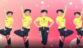 吴川飞燕广场舞《同路的朋友》贺国庆正能量健身现代舞 演示和分解动作教学