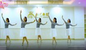万安滨江广场舞《瞬间》演示和分解动作教学 编舞如月